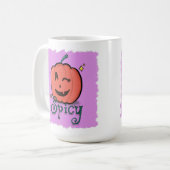 Spicy Pumpkin Spice コーヒーマグカップ (正面左)