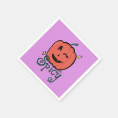 Spicy Pumpkin Spice スタンダードカクテルナプキン (角)