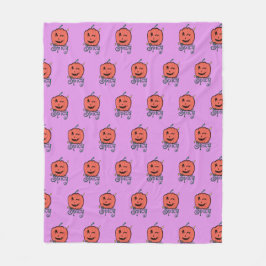 Spicy Pumpkin Spice フリースブランケット