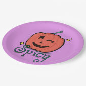 Spicy Pumpkin Spice ペーパープレート (アングル)
