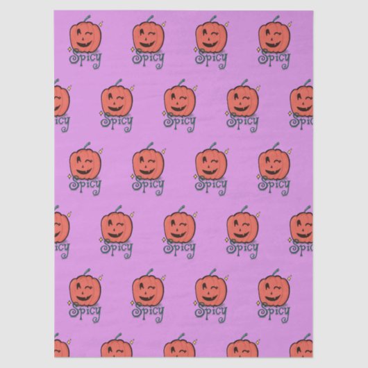 Spicy Pumpkin Spice 薄葉紙 (正面)
