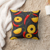 Spicy Slice - Pineapple Empire Design クッション (ブランケット)