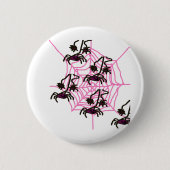 Spideeze 缶バッジ (正面)