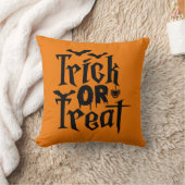 Spiderとこうもりでリバーシブルトリックまたはトリート クッション (ブランケット)