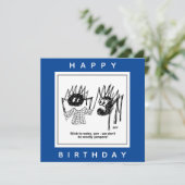 Spiderは「くもの巣に固執」とCartoonを言う。くもの巣設計者 カード (スタンド正面)