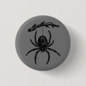 Spider ぶら下がった From Branch 缶バッジ (正面)