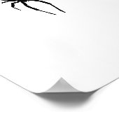 Spider ぶら下がった's Spider Web Halloween絵画's ポスター (角)