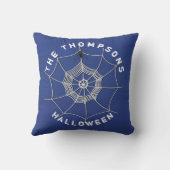 Spider 不気味 WebのSpiderパーソナライズされた クッション (裏面)