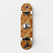 Spider 不気味 Web、Spider、こうもり、スカル スケートボード (正面)