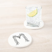 spider：白黒 コースター (側面)