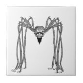 spider：白黒 タイル (正面)