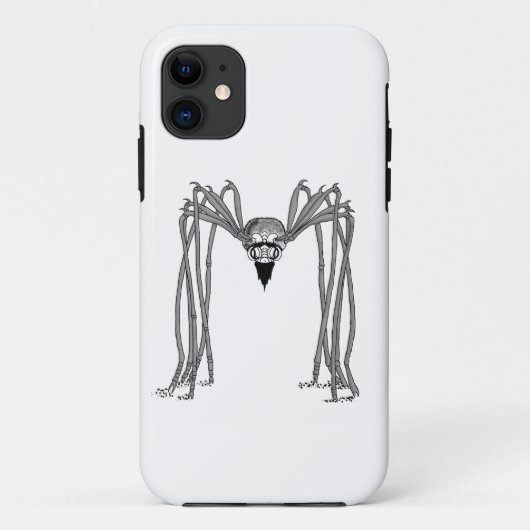 spider:白黒 Case-Mate iPhoneケース (裏面)