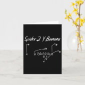 Spider 2 Y Banana Diagram Football Strategy 1 カード (黄色い花)