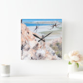 Spider City - Hangin Around スクエア壁時計 (ホーム)