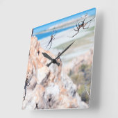 Spider City - Hangin Around スクエア壁時計 (傾斜)