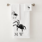 Spider Design Monogrammed バスタオルセット (インサイチュ)