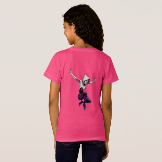 Spider Gwen Tシャツ (裏面フル)