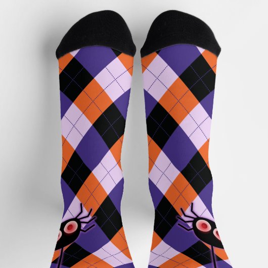 Spider Hex  ソックス (上部)