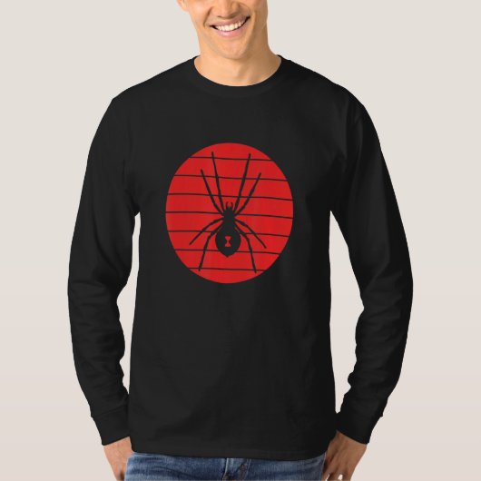 Spider in Red Circle Tシャツ (正面)