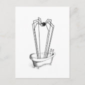 Spider in the Bath ポストカード (正面)