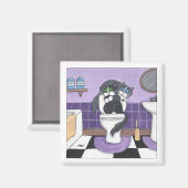 Spider in the Bathroom Magnet マグネット (正面/裏面)