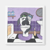 Spider in the Bathroom Magnet マグネット (正面)