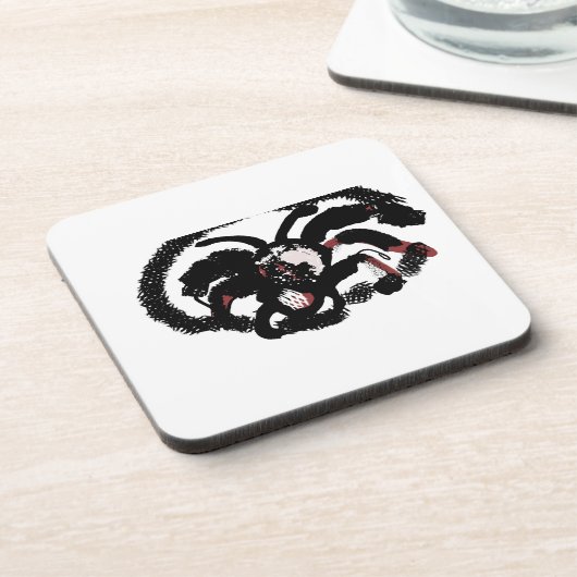 Spider latte joy コースター (左側)