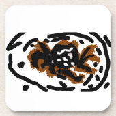 Spider Latte love コースター (正面)