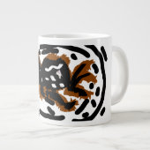 Spider Latte love ジャンボコーヒーマグカップ (正面右)