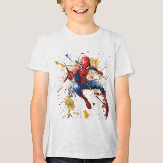 Spider man トライブレンドＴシャツ (正面)