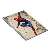 Spider Man Art Nouveau ノートブック (右側)