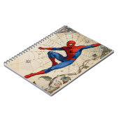 Spider Man Art Nouveau ノートブック (左側)