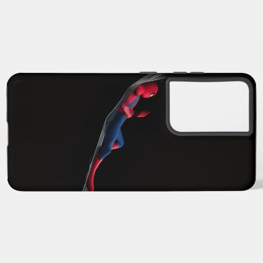 Spider-Man Galaxy S21 Case Samsung Galaxyケース (裏面横)