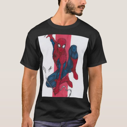 Spider-Man ~ Peter Parker Tシャツ (正面)