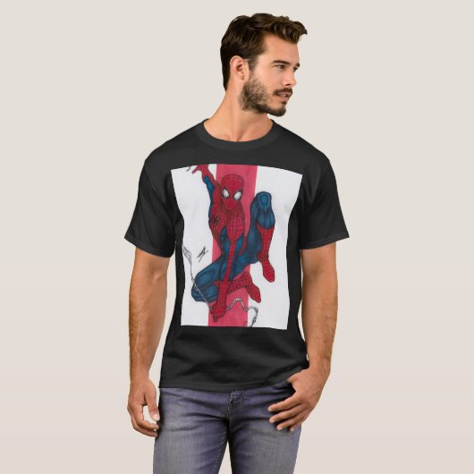 Spider-Man ~ Peter Parker Tシャツ (正面フル)
