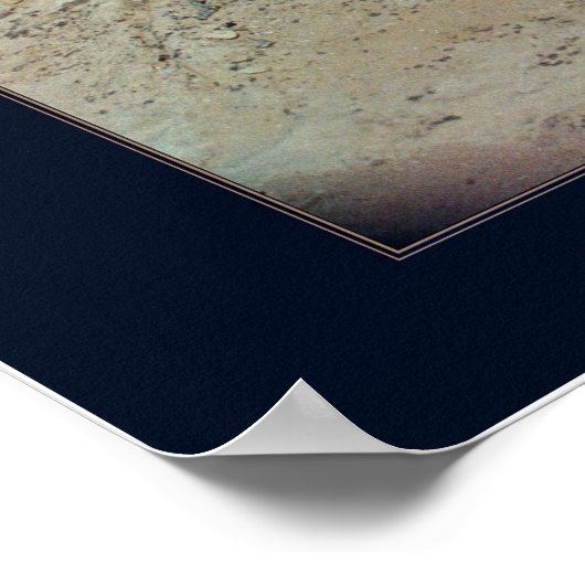 「Spider Rock, Canyon de Chelly」自然写真 ポスター (角)