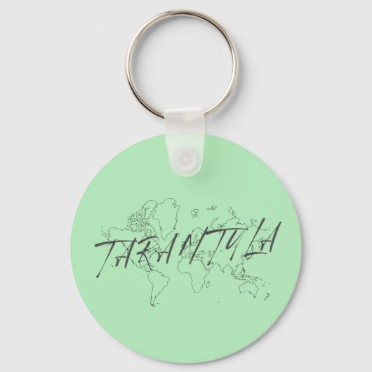 Spider Spirit – Bold Nature-Inspired Design キーホルダー (正面)