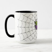 Spider Webでトリックまたはトリート マグカップ (左)