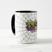 Spider Webでトリックまたはトリート マグカップ (正面左)