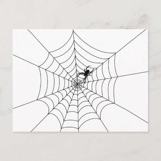 Spider Webはがき ポストカード (正面)