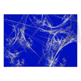 Spider Web空白の背景を持つカード