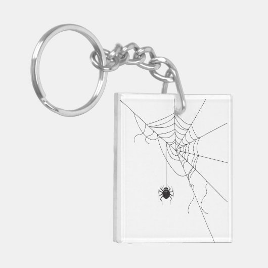spider web キーホルダー (正面左)