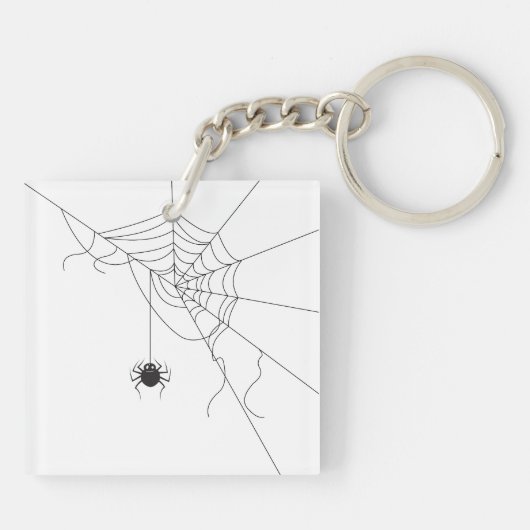 spider web キーホルダー (裏面)