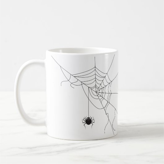 spider web コーヒーマグカップ (左)