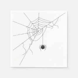spider web スタンダードカクテルナプキン