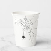 spider web 紙コップ (裏面)