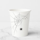 spider web 紙コップ (正面)