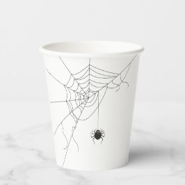 spider web 紙コップ