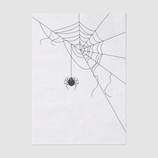 spider web 薄葉紙 (正面)