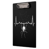 Spider Web Heartbeat Cobweb Spider Gift クリップボード (左)
